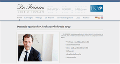 Desktop Screenshot of dr-reiners.com